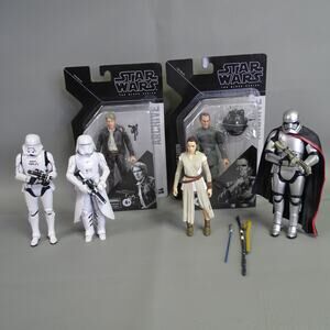 Hasboro Star Wars The Black Series Snow Trooper Jet Trooper Phasma Moff Tarkin